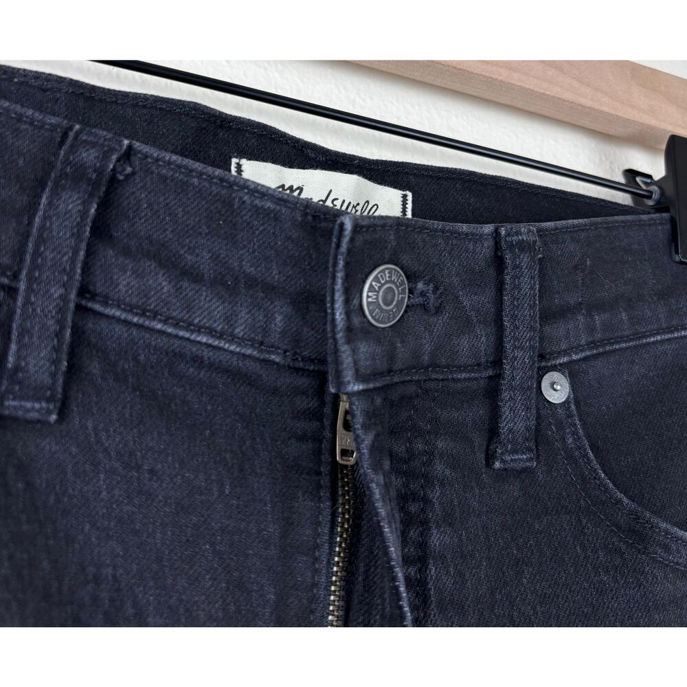 Madewell Mid-Rise Perfect Vintage Jeans Size 25 in Clean Black Wash - Picture 8 of 16